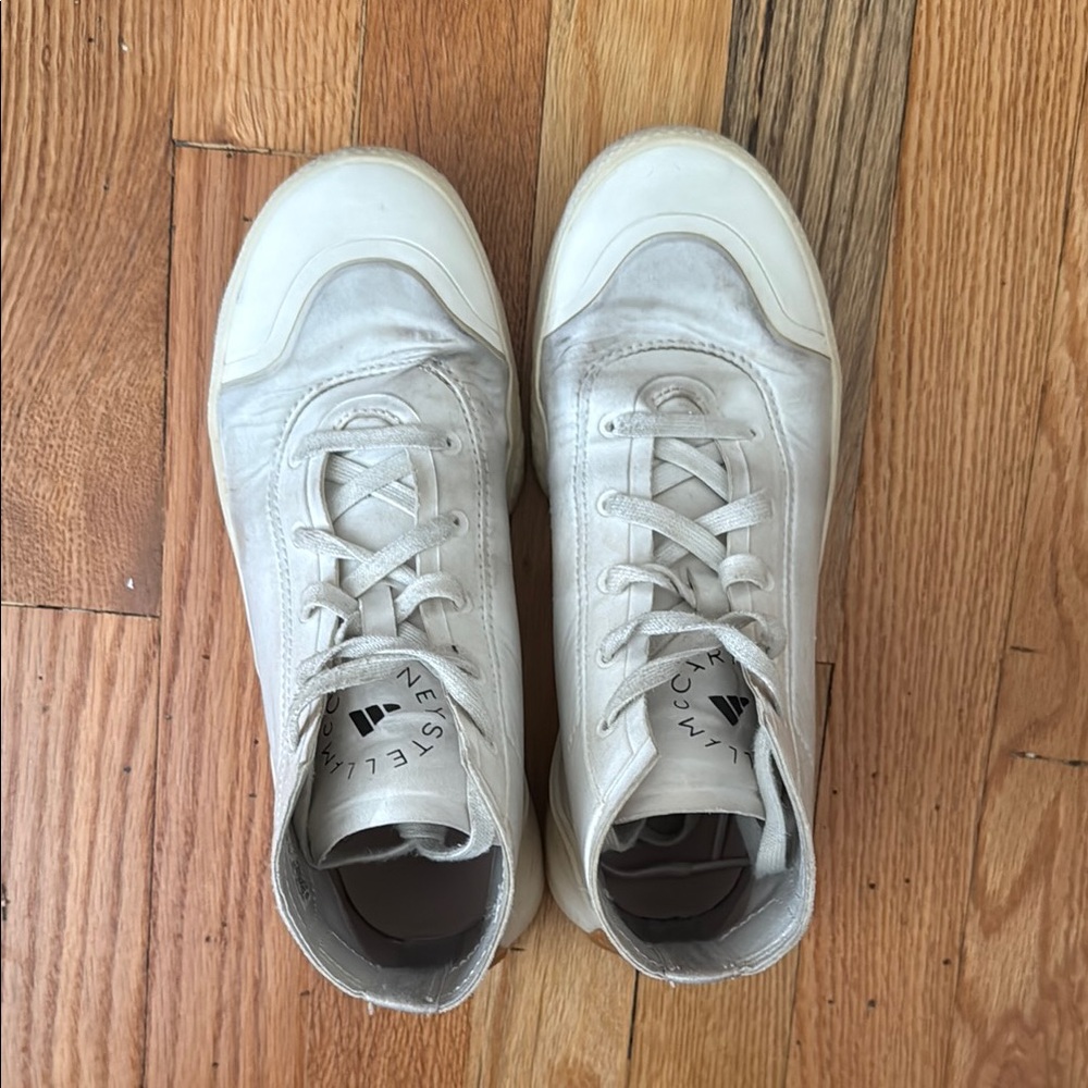 Adidas by Stella McCartney White Athletic Shoes
